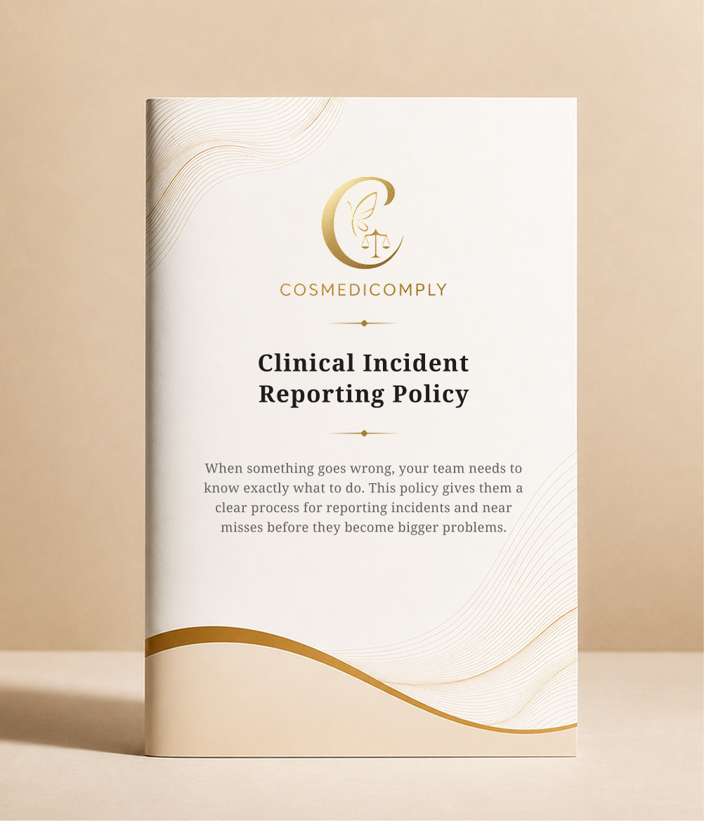 Clinical Incident Reporting Policy