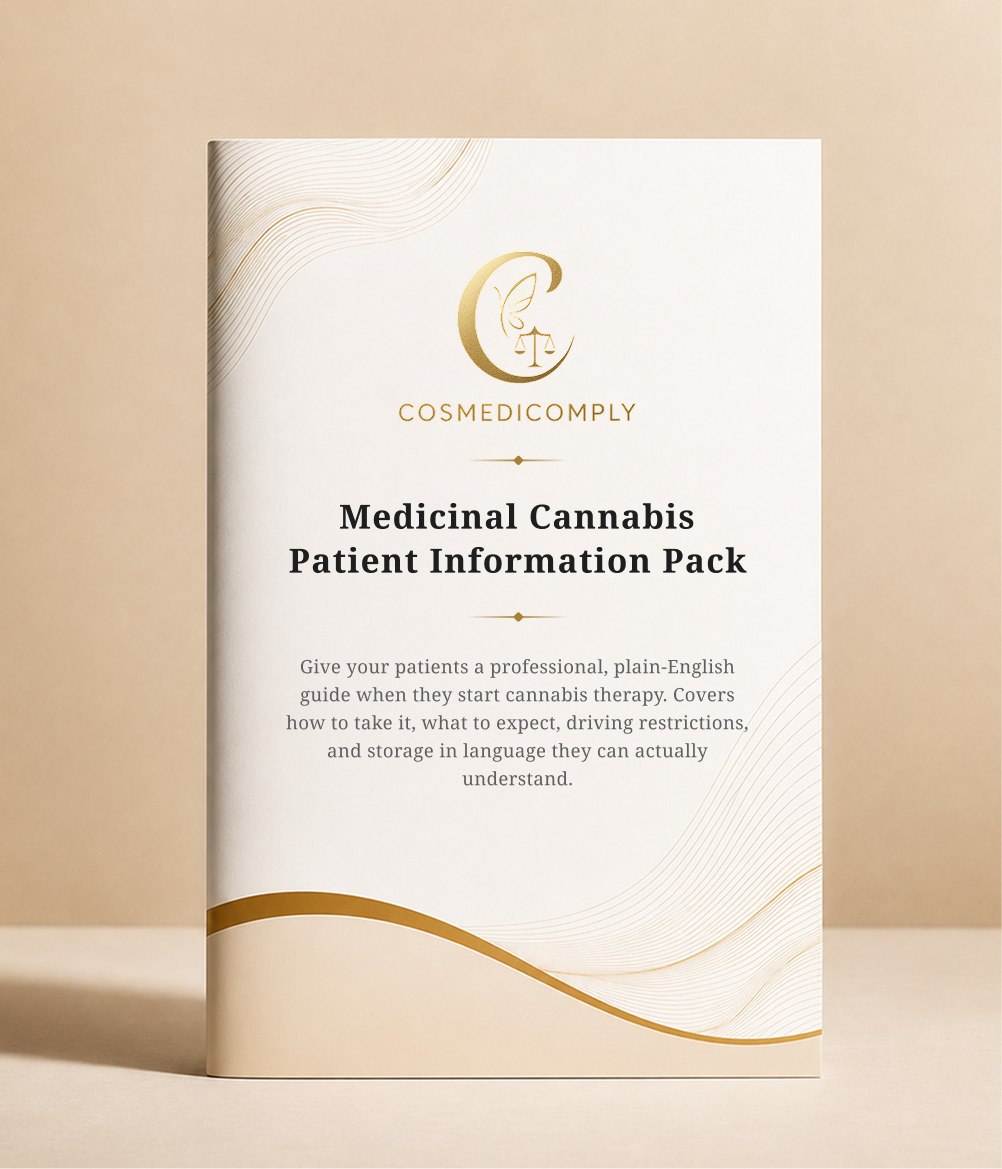 Medicinal Cannabis Patient Information Pack